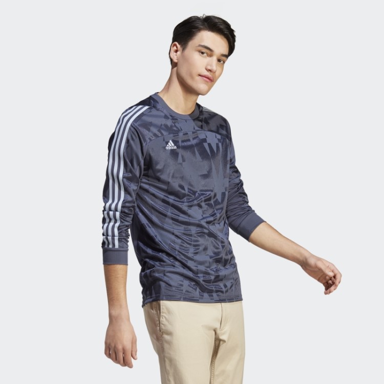 Camisa De Manga Longa Tiro Adidas Navy
