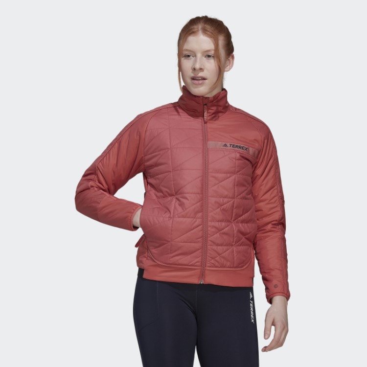 Jaqueta Multisintética Isolada Vermelha Adidas Terrex