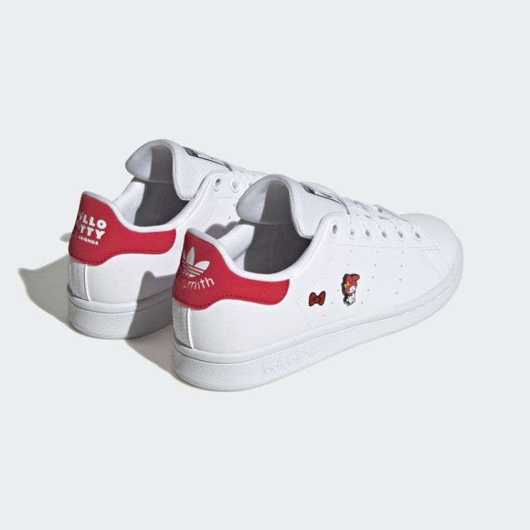 Sapatos Vermelhos Da Moda Adidas Stan Smith