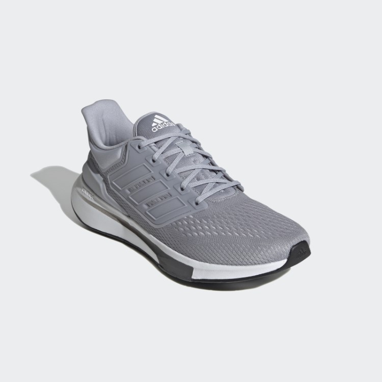 Tênis De Corrida Adidas Eq21 Prata