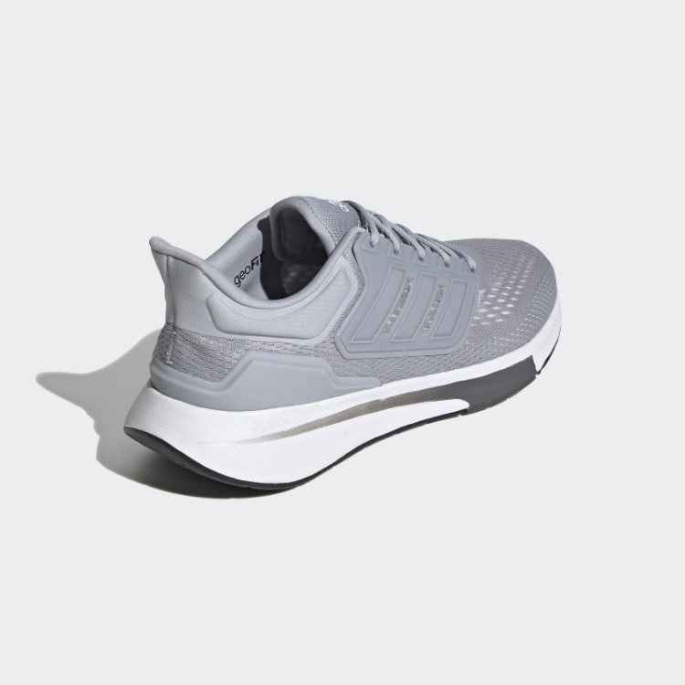 Tênis De Corrida Adidas Eq21 Prata