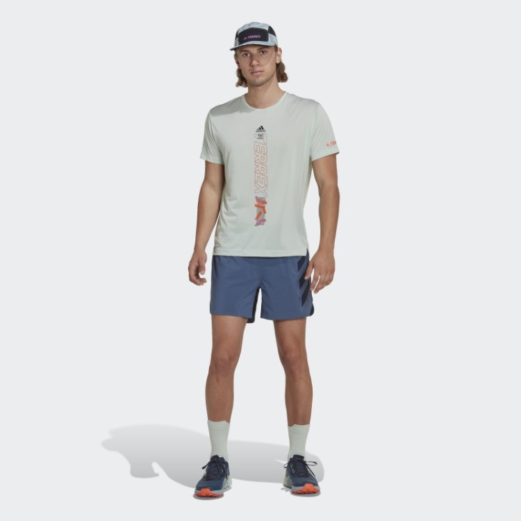 Shorts Agravic Adidas Terrex Aço