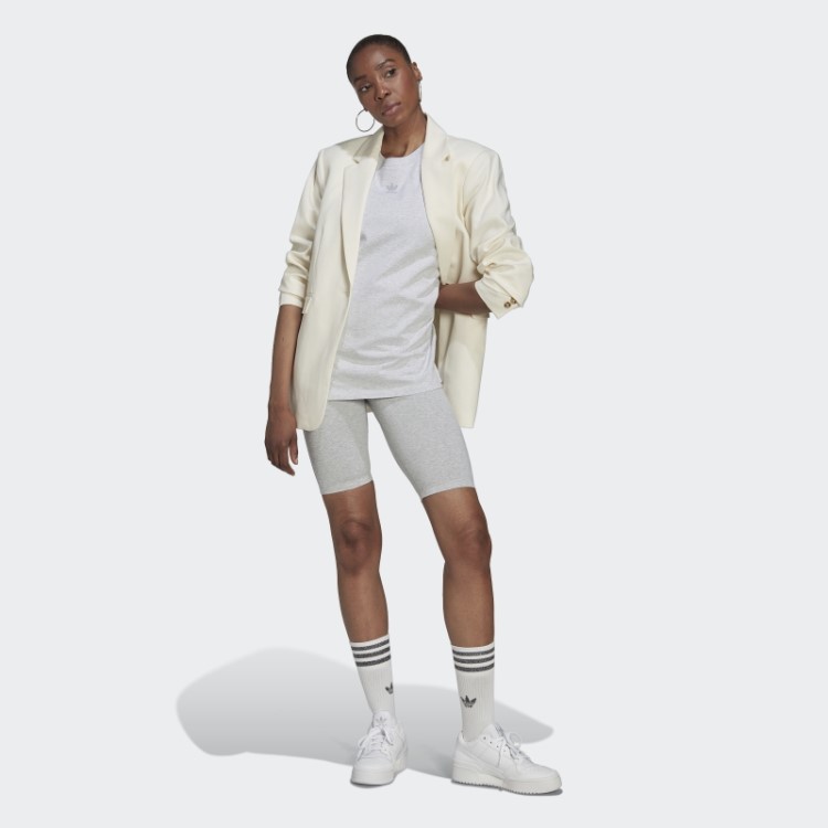Leggings Bike Loungewear Cinza Claro Urze Adidas