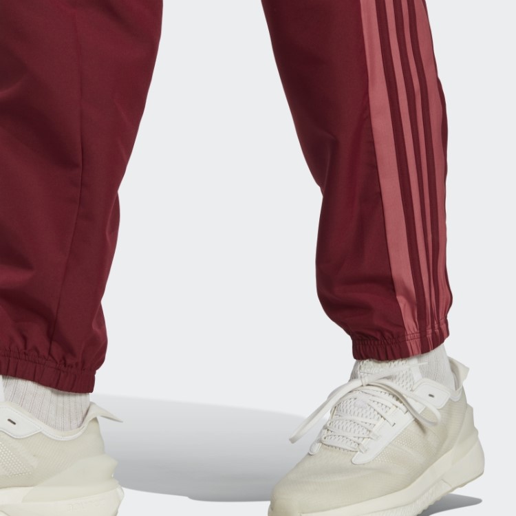 Adidas Vermelho 1/4 Zip Agasalho Tecido