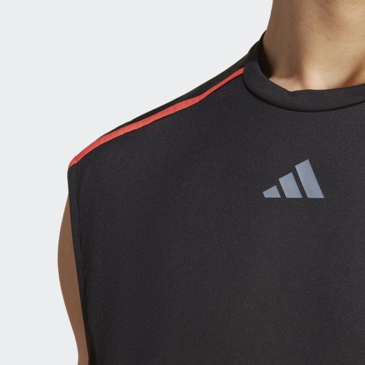 Regata Base De Treino Adidas Preta