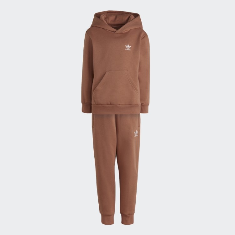 Conjunto De Moletom Adidas Adicolor De Argila