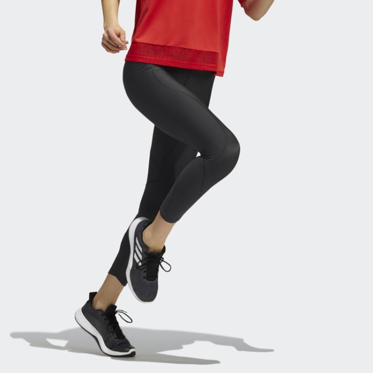 Meia-calça Adidas Carbon Yoga Primeblue 7/8