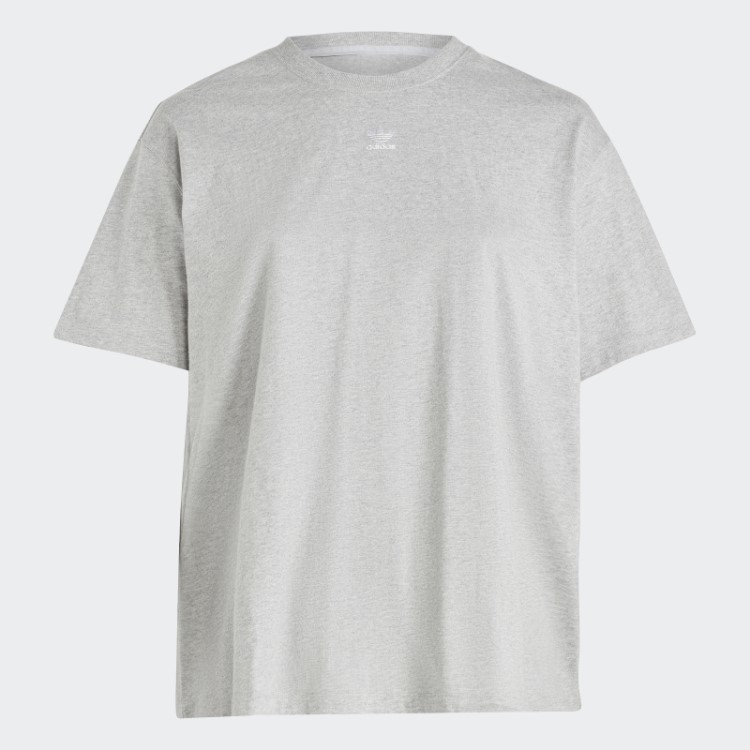Camiseta Adicolor Essentials Cinza Médio Adidas (tamanho Grande)