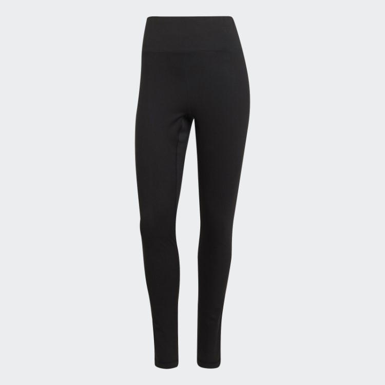 Leggings Pretas De Cintura Alta Yoga Essentials Adidas