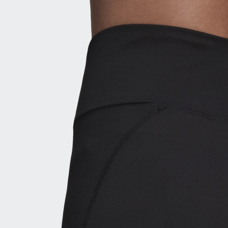 Leggings Pretas De Cintura Alta Yoga Essentials Adidas