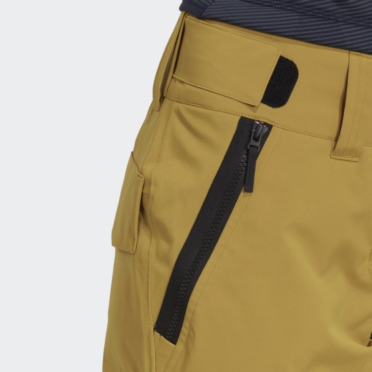 Adidas Resort Calção De Treino Elástico Isolado De Duas Camadas Verde-oliva