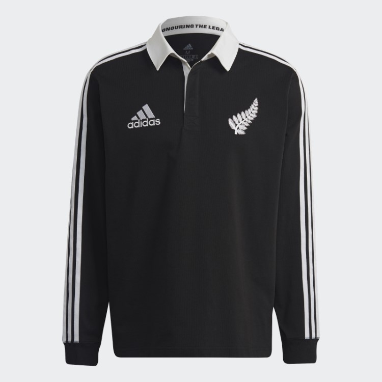 All Blacks Rugby Heritage Polo Black Adidas