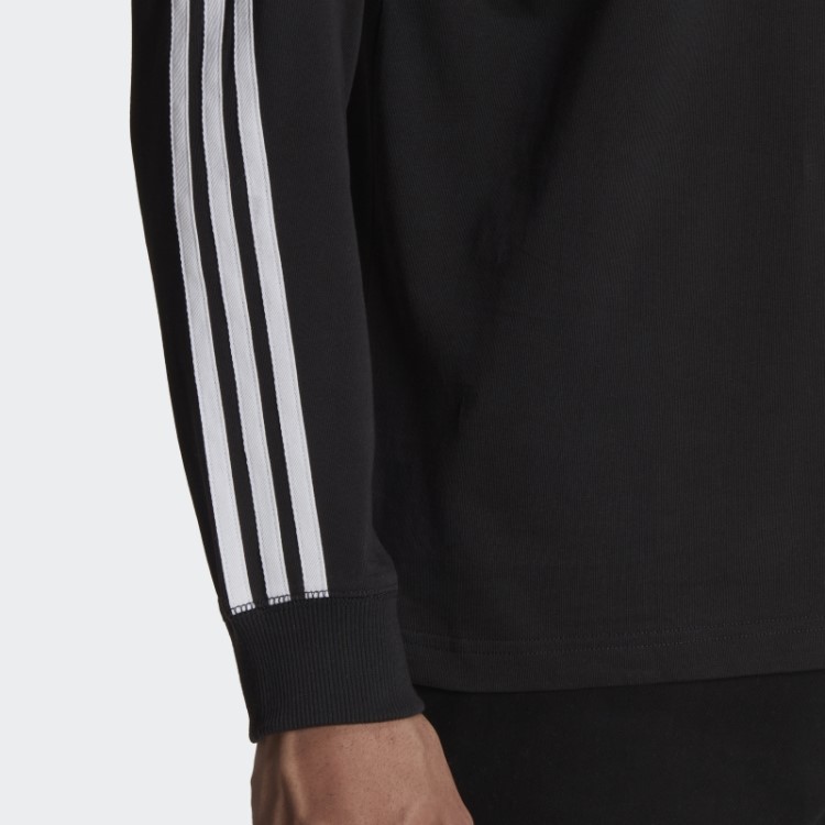 Camisa Polo Adidas Black All Black Rugby Heritage