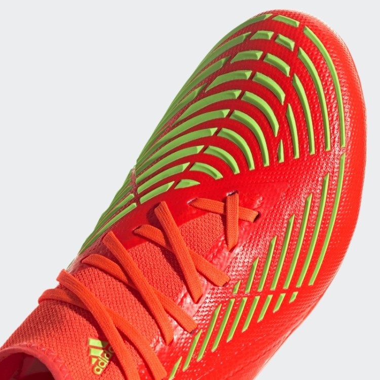 Vermelho Adidas Predador Edge.2 Chuteiras Firmes