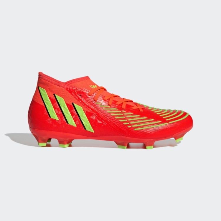 Vermelho Adidas Predador Edge.2 Chuteiras Firmes