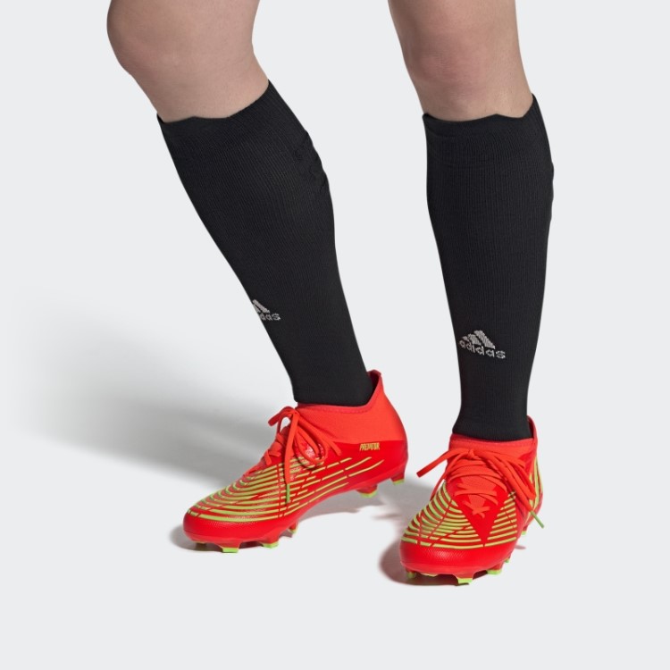 Vermelho Adidas Predador Edge.2 Chuteiras Firmes