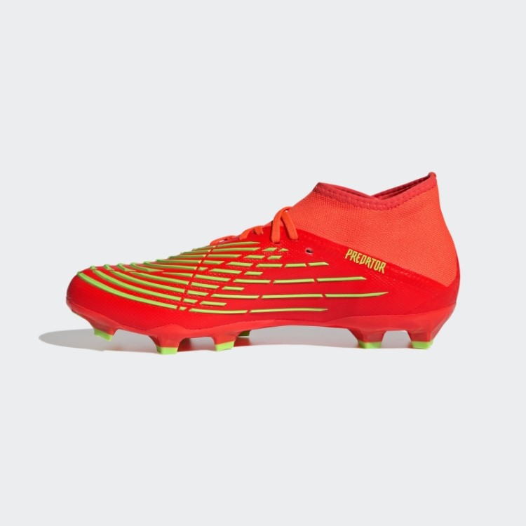Vermelho Adidas Predador Edge.2 Chuteiras Firmes