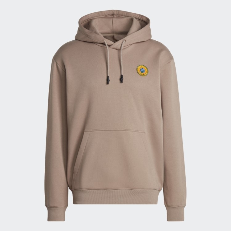 Moletom Marrom Adidas Com Capuz Wander Hour