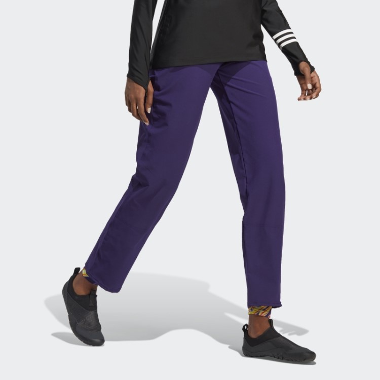 Calça Estampada Positivisea Roxo Escuro Adidas