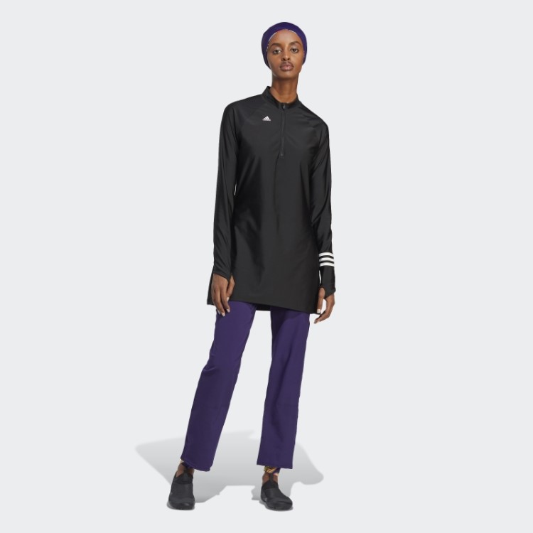 Calça Estampada Positivisea Roxo Escuro Adidas