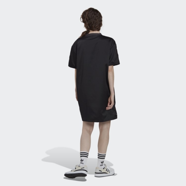 Adidas Always Original Vestido Preto Com Renda