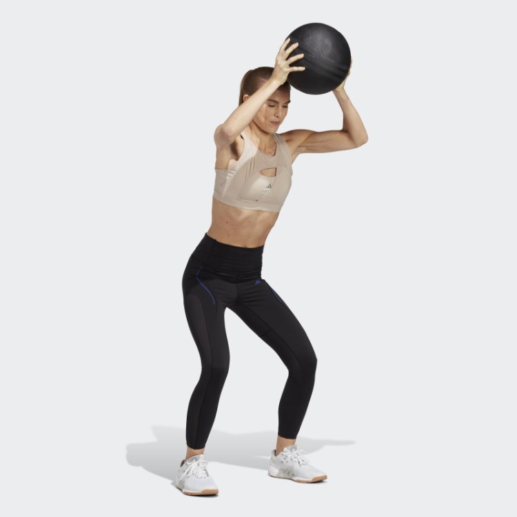 Leggings De Treino Hiit Luxe Adidas Pretas