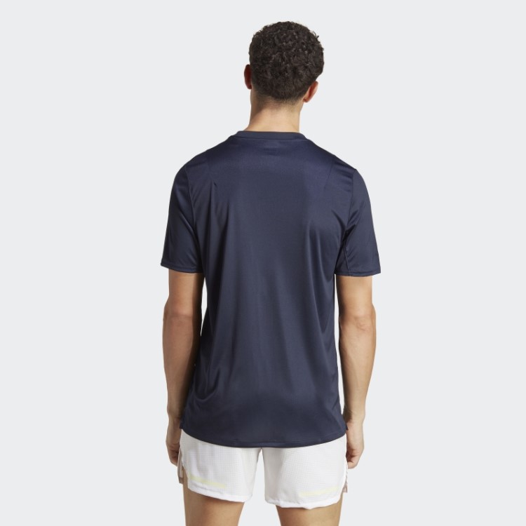Camiseta De Corrida Adidas X Parley Fashion Com Tinta