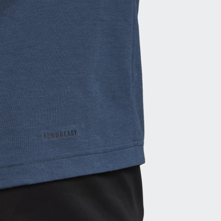 Camiseta Esportiva De Manga Longa Com Design Aeroready Navy 2 Move Feelready Adidas