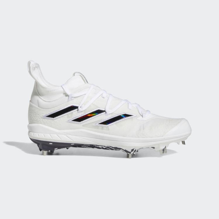 Chuteira Branca Adidas Adizero Afterburner Nwv