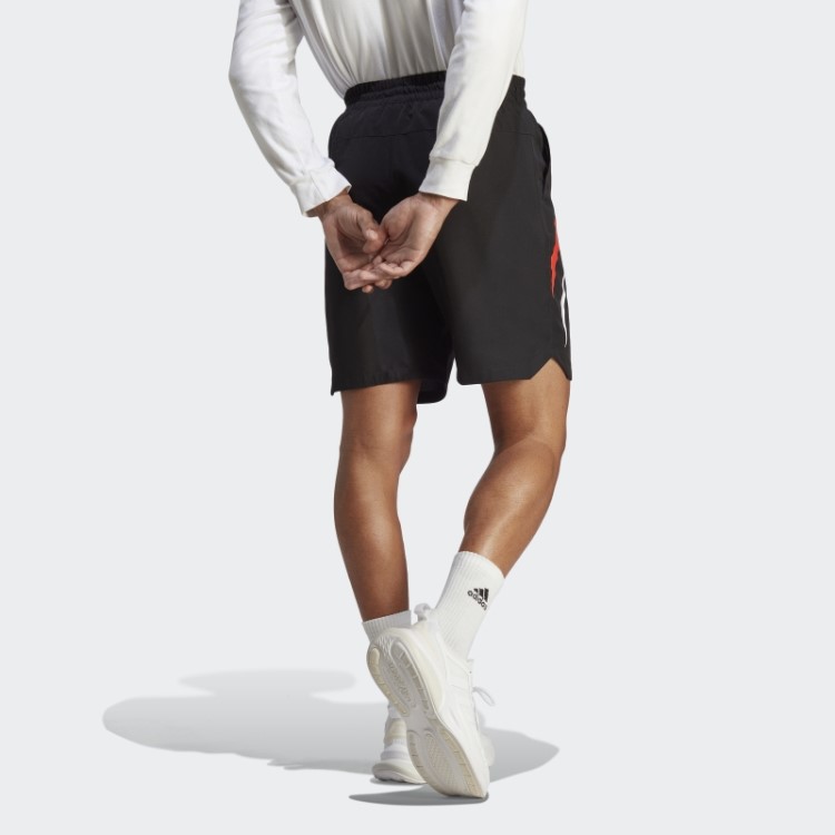 Bermuda Adidas Colorblock Preta