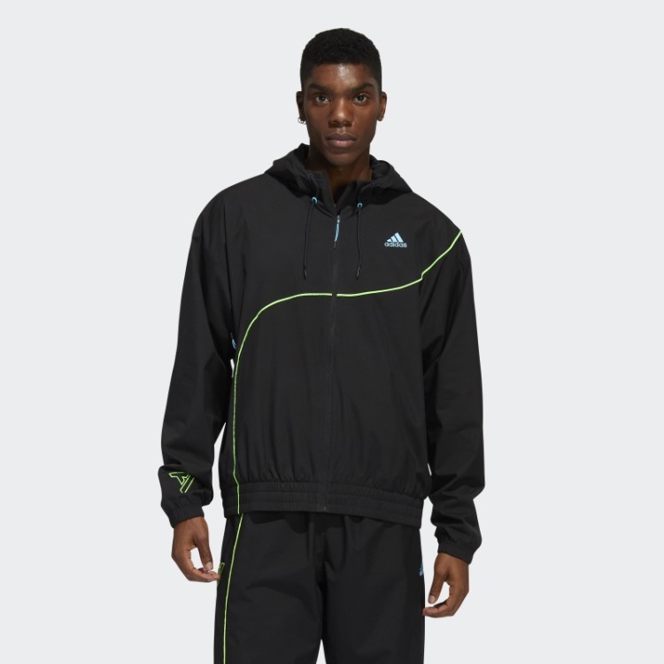 Blusão Preto Trae Adidas