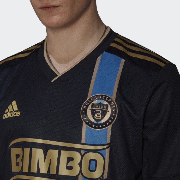 Night Navy Philadelphia Union 22/23 Home Autêntico Jersey Adidas
