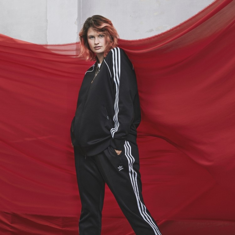 Top Preto Adidas Primeblue Sst (tamanho Grande)