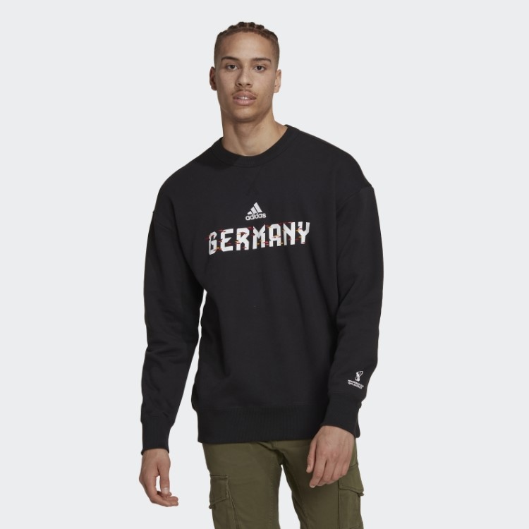 Moletom Preto Adidas Fifa World Cup 2022 Alemanha