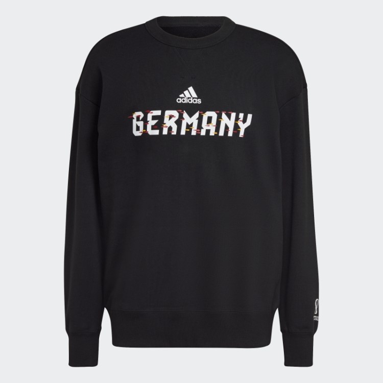 Moletom Preto Adidas Fifa World Cup 2022 Alemanha