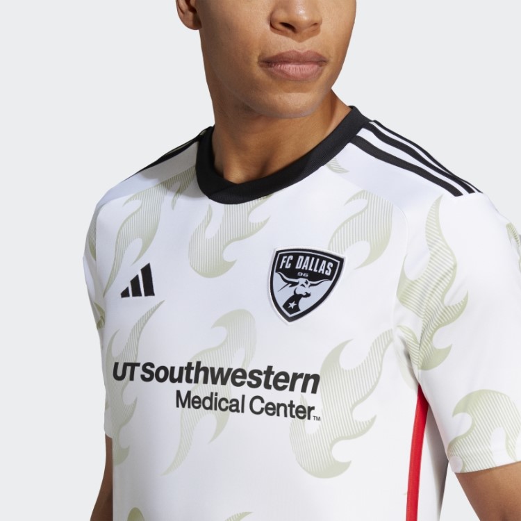 Fc Dallas 23/24 Away Jersey Branco Adidas