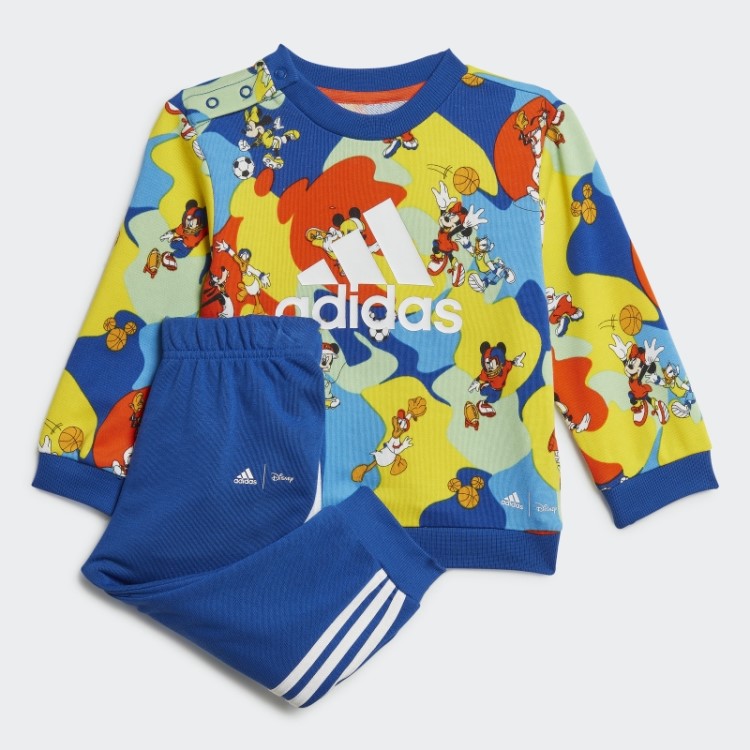 Conjunto De Jogger Azul Royal Adidas X Disney Mickey Mouse Moda