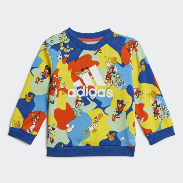 Conjunto De Jogger Azul Royal Adidas X Disney Mickey Mouse Moda