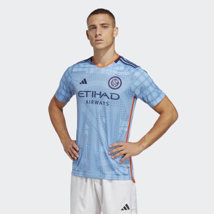 Adidas Bahia Camisa Azul Claro New York City Fc 23/24 Casa