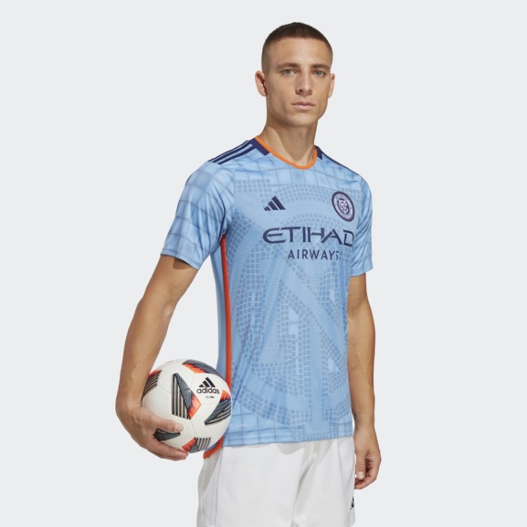 Adidas Bahia Camisa Azul Claro New York City Fc 23/24 Casa