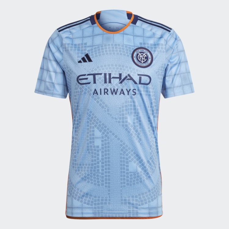 Adidas Bahia Camisa Azul Claro New York City Fc 23/24 Casa