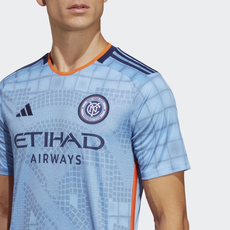 Adidas Bahia Camisa Azul Claro New York City Fc 23/24 Casa
