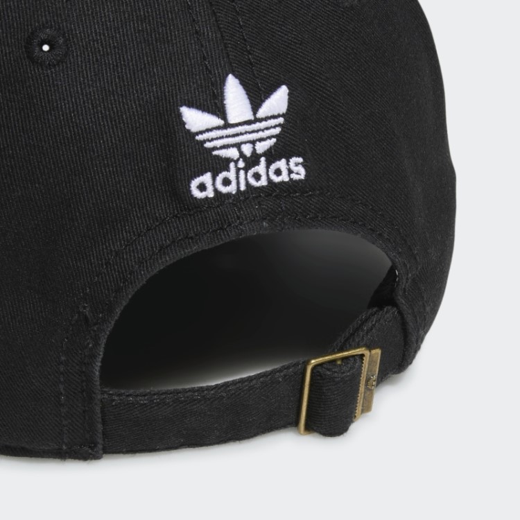 Chapéu Relaxado Lavado Adidas Preto
