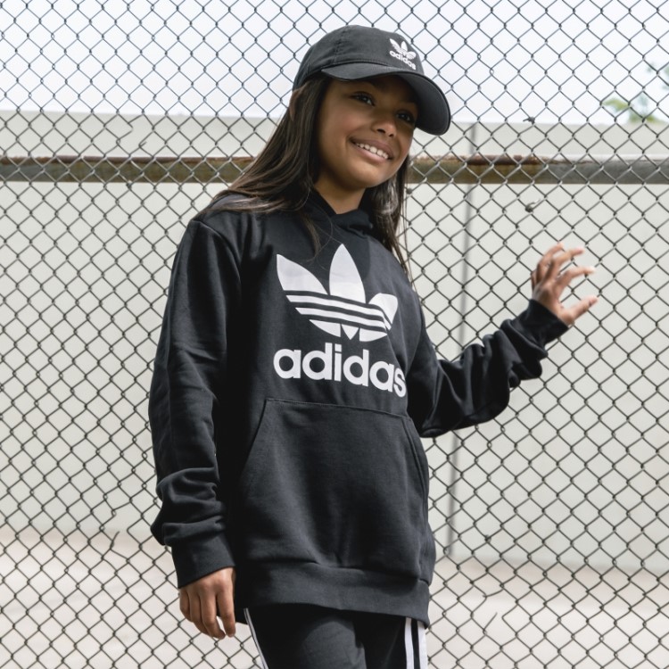 Chapéu Relaxado Lavado Adidas Preto