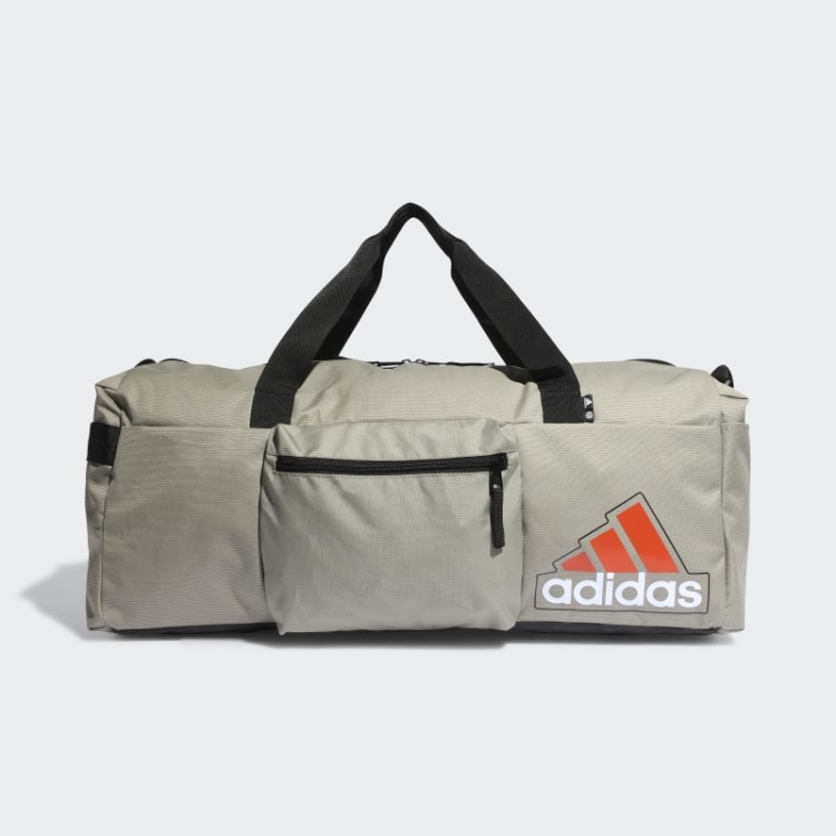 Bolsa Mochila Sazonal Adidas Essentials Prateada Média
