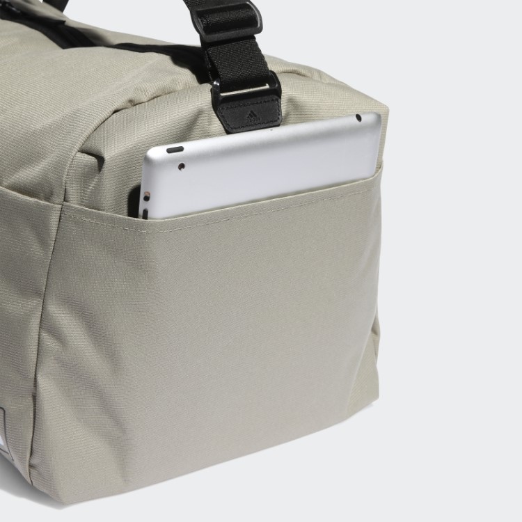 Bolsa Mochila Sazonal Adidas Essentials Prateada Média