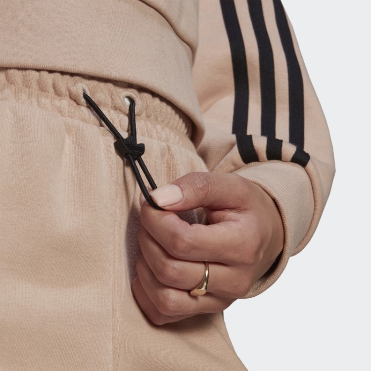 Joggers Adidas Com Bainha Em Pérola Cinza