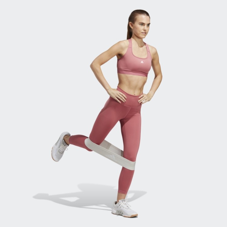 Legging Rosa Adidas Optime Training 7/8