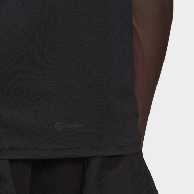 Camiseta De Treino Hiit Adidas Preta