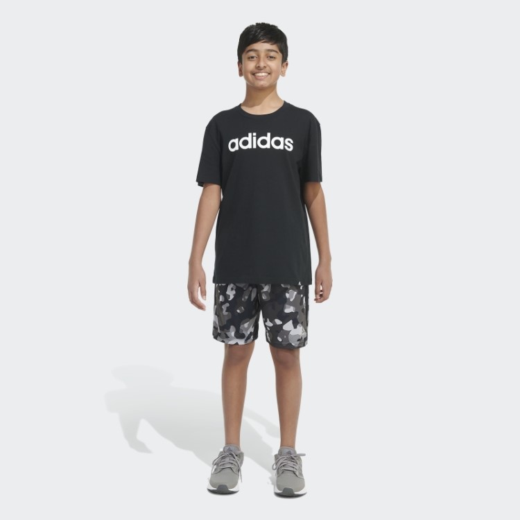 Short Adidas Core Camo Allover Estampado (tamanho Estendido) Preto